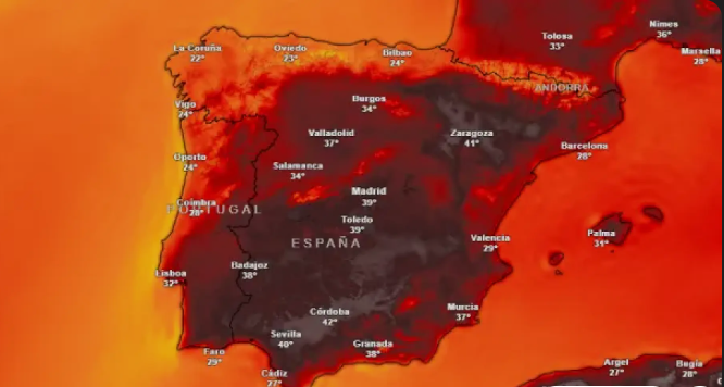 1.028 Kematian Terkait Suhu Panas Terjadi di Spanyol, Tertinggi Sejak 2017